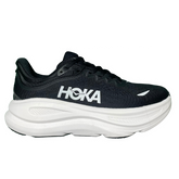 HOKA Bondi 9 Trainers / Shoe Black / White